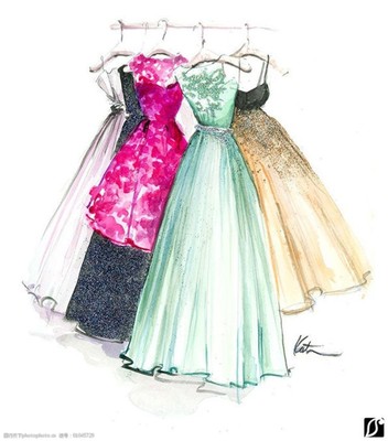 手繪服裝設計 從靈感到成衣的藝術之旅